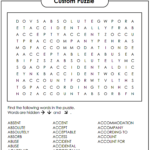 14 Places To Create Your Own Free Word Search Puzzles