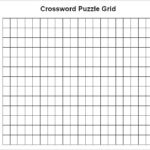15 Blank Crossword Templates Downland Free Word