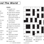 15 X 15 Printable Crosswords Printable Crossword Puzzles
