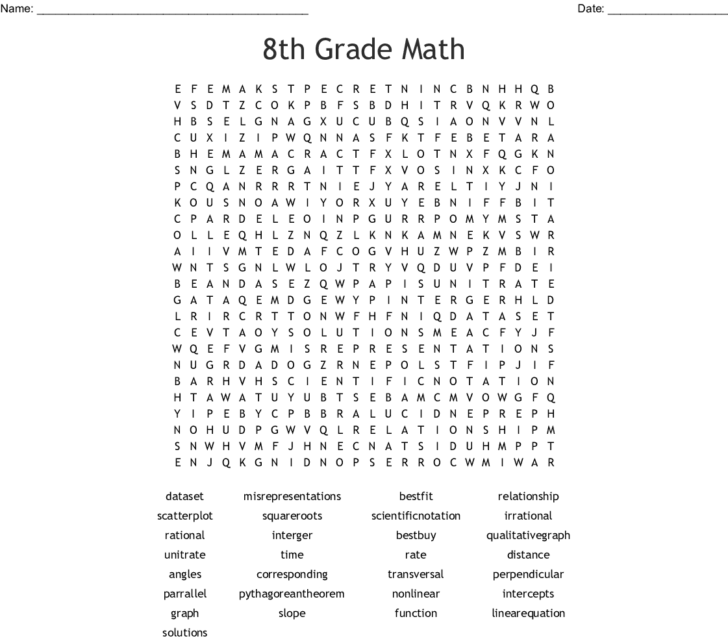 20 Math Puzzles To Engage Your Students Prodigy | Printable Crossword