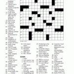 Best 3 Crossword Puzzles Printable PDF Images You Calendars