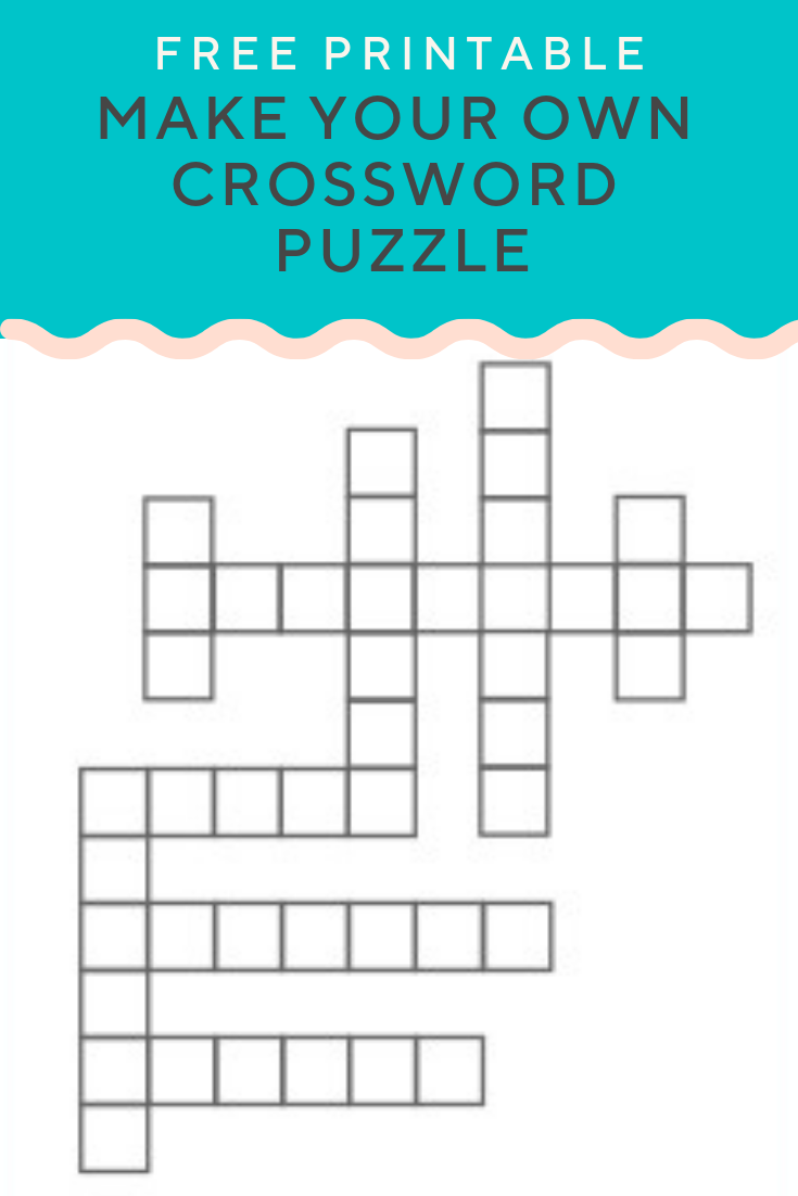 Crossword Puzzle Maker Free And Printable