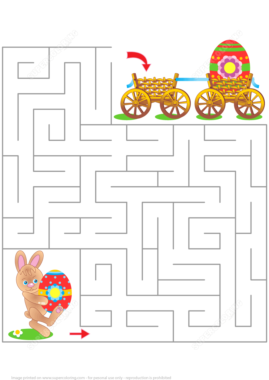 Free Printable Easter Puzzles And Games