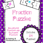 Fraction Math Puzzles Printable Teach Junkie