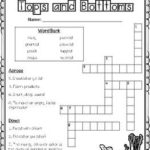Journeys 3rd Grade Unit 3 Vocabulary Crossword Puzzles