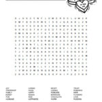 Love Word Search Puzzle Free Printable