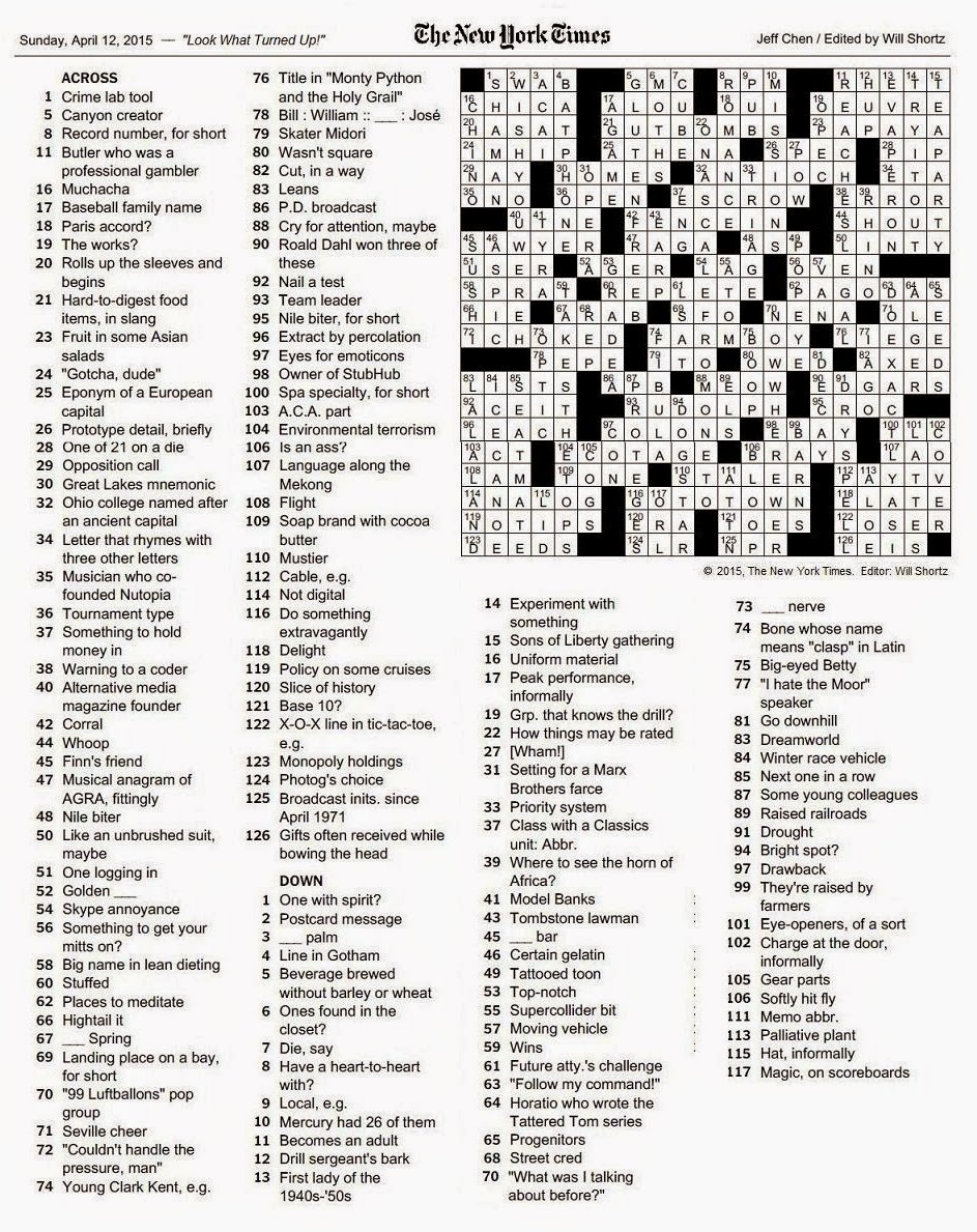 Detroit Free Press Printable Crossword Puzzles Printable Crossword 