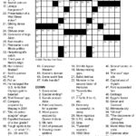 New York Times Crossword Puzzle By George Barany And