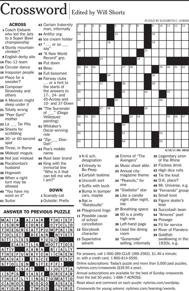 NYTimes Crosswords Crossword Crossword Puzzles