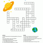 Our Solar System Crossword Solar System Activities