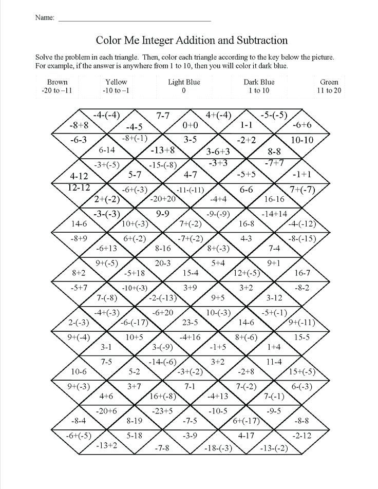 Free Printable Math Puzzles For High School