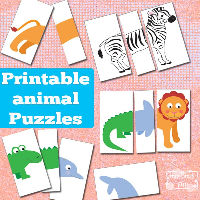 Free Printable Animal Puzzles