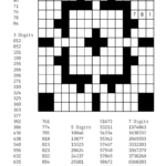 Printable Crossword Number Puzzles Printable Crossword