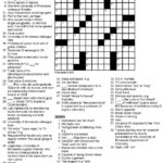 Printable Cryptic Crossword Puzzles Printable Crossword