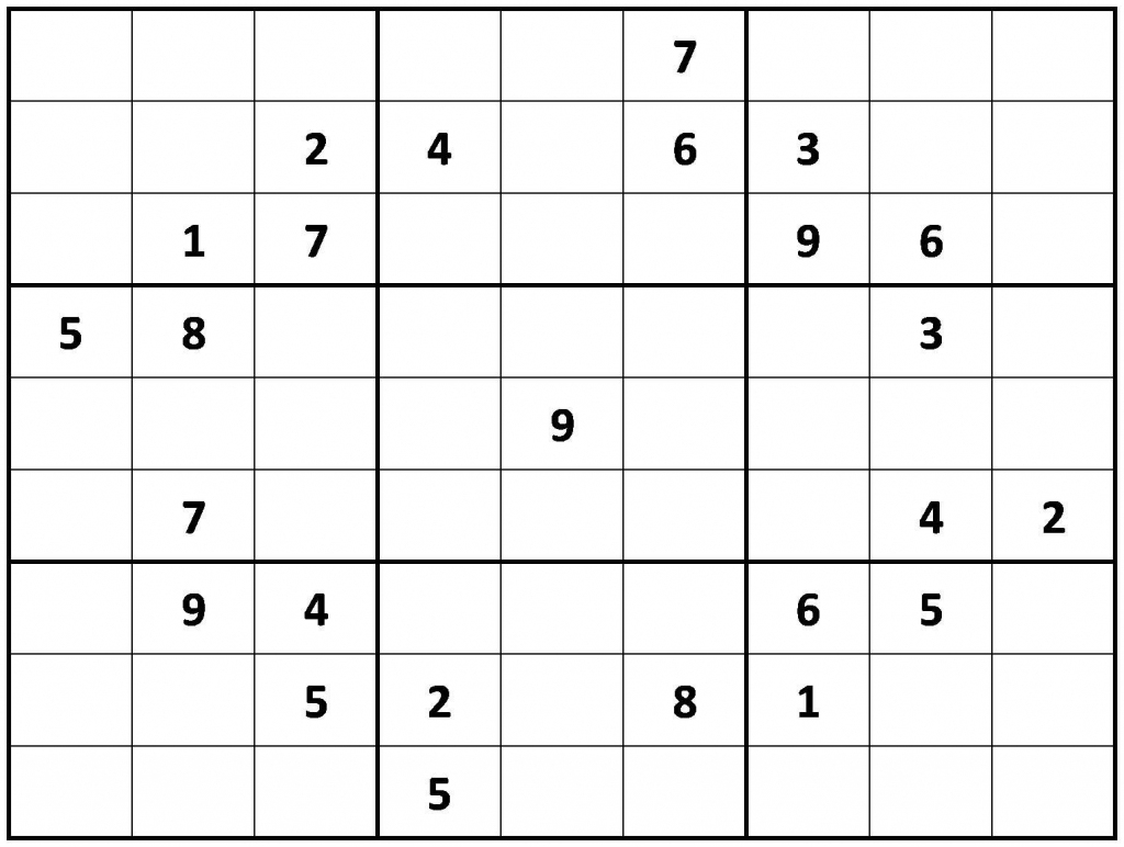 Free Printable Extreme Sudoku Puzzles