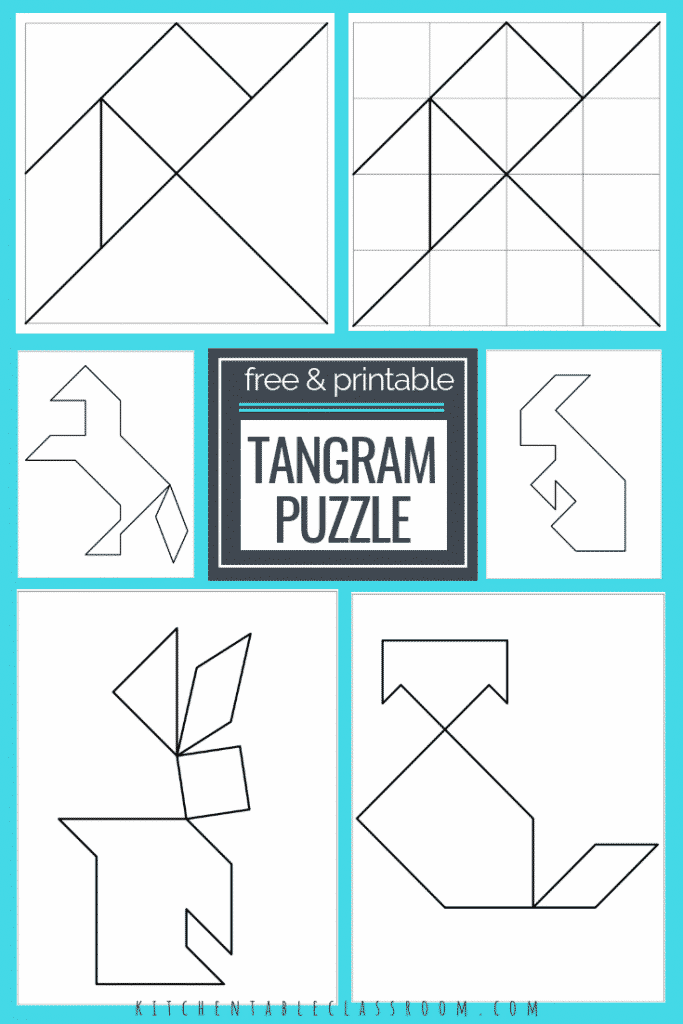Printable Tangrams An Easy DIY Tangram Template The