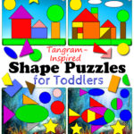 Tangram Shape Puzzles For Toddlers Totschooling