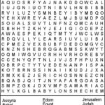 TBK BIBLE PUZZLE Bible Word Searches Bible Words