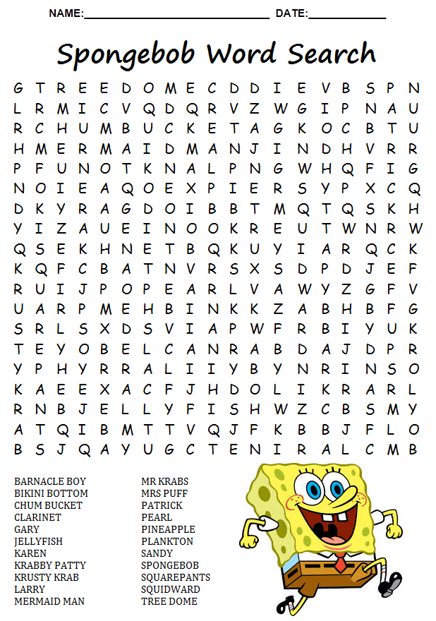 Printable Crossword Word Search