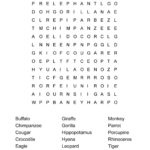 Word Search For Kids Kids Word Search Easy Word Search