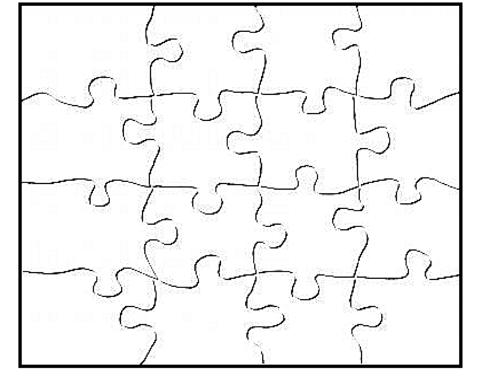 Free Printable Jigsaw Puzzles Template