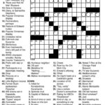 Crossword Puzzles Printable Free Printable Crossword