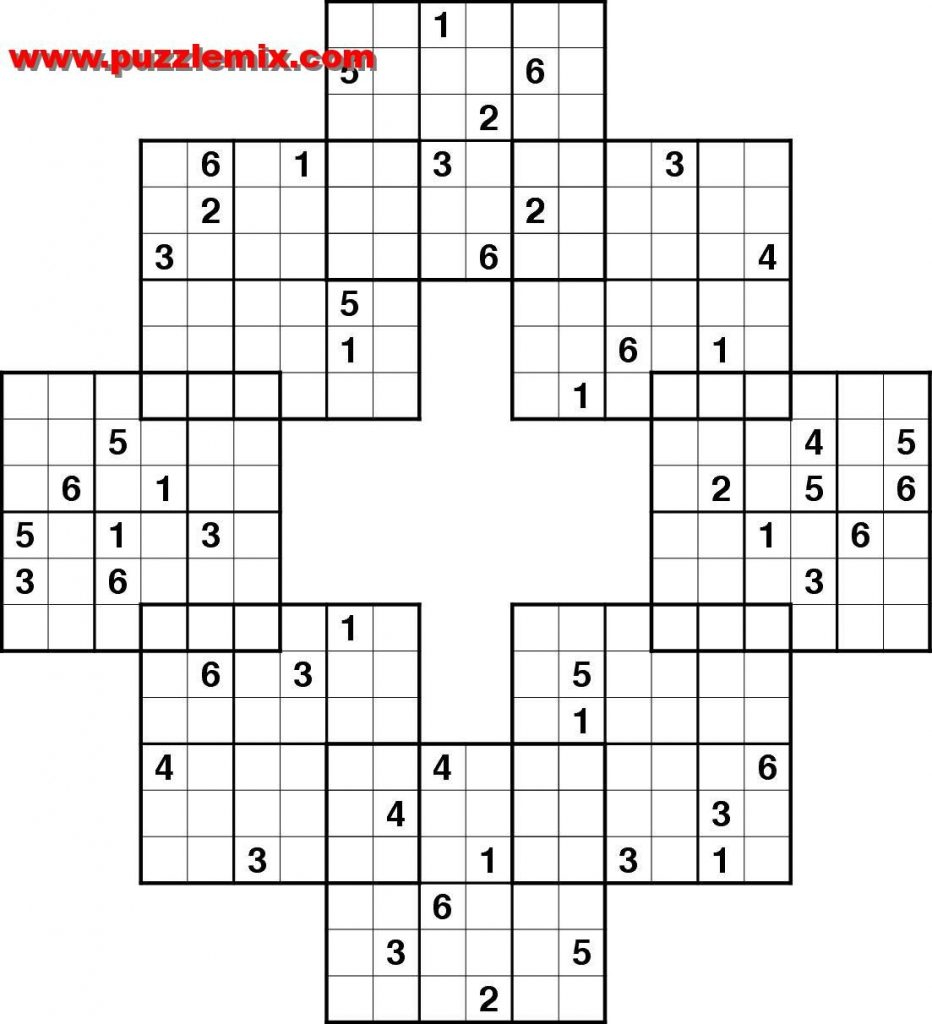 Delicate Printable Jigsaw Sudoku Barrett Website
