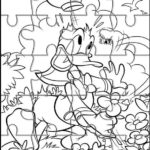 Donald Duck Jigsaw To Cut Out 4
