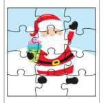 FREE Educational Printable Christmas Puzzle Pack Real