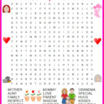 Great Day Word Search Printable Outdoors Birthday Party