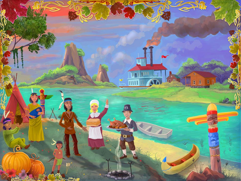 Happy Thanksgiving Jigsaw Puzzle In Puzzle Of The Day