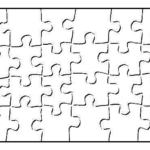 Jigsaw Puzzle Piece Template Printable In 2020 Puzzle