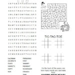 New Year Crossword Puzzle New Year Printables New Year