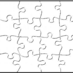 P Is For Puzzle Free Blank Jigsaw Puzzle Template