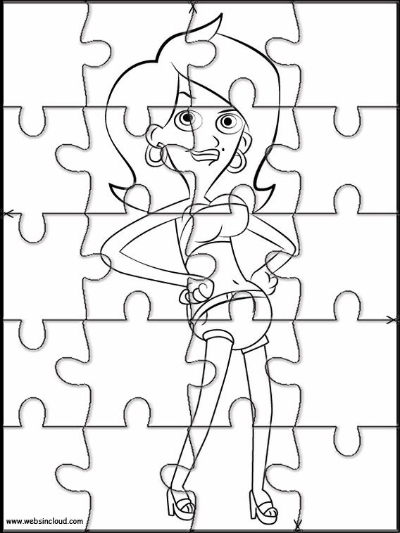 Printable Jigsaw Squares Puzzles