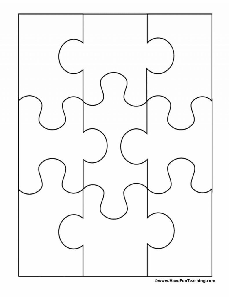 Printable Jigsaw Puzzle Pieces Printable Crossword Puzzles