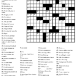 Printable Jigsaw Puzzles Hard Printable Crossword Puzzles