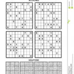 Sudoku Puzzles And Answers Pdf Printable Sudoku Fiendish