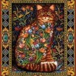 Tapestry Cat Jigsaw Puzzle Beautiful Jigsaw Puzzles For