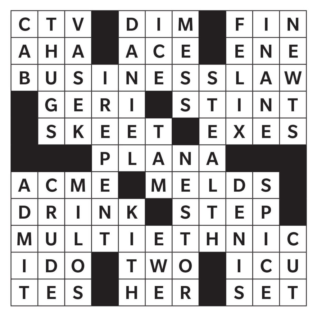 20 Printable Crossword Puzzles From Reader S Digest