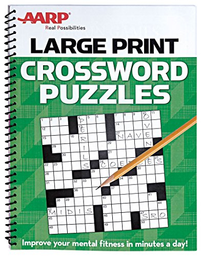 AARP LARGE PRINT CROSSWORD PUZZLES By Editors Of