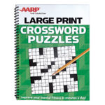 AARP Large Print Crossword Puzzles Word Puzzle Book