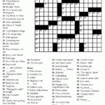 Coloring Coloring Easy Printable Crossword Puzzles Large