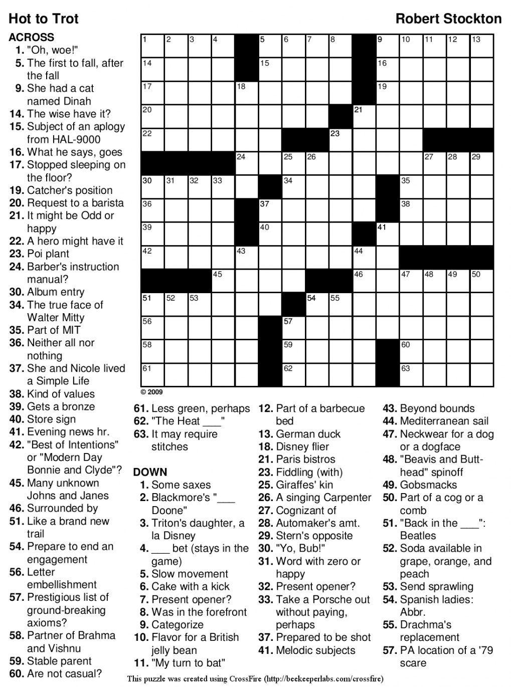Printable Crossword Puzzles Tagalog