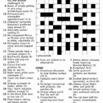 Cryptic Crossword April 2019 TLMB