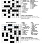 Easy Crossword Puzzles Printable With Answers Printable