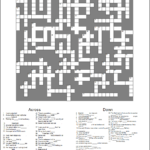 Free Crossword Puzzles Seattle Times Crossword Printable