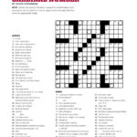 Free Printable Crossword Puzzles Usa Today Printable
