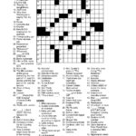 Free Printable Daily Newspaper Crosswords Printable