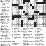 La Times Daily Crossword Printable Printable Template Free